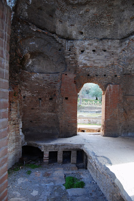 salle octogonale Villa Hadriana