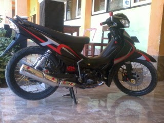 Modifikiasi Jupiter Z Hitam