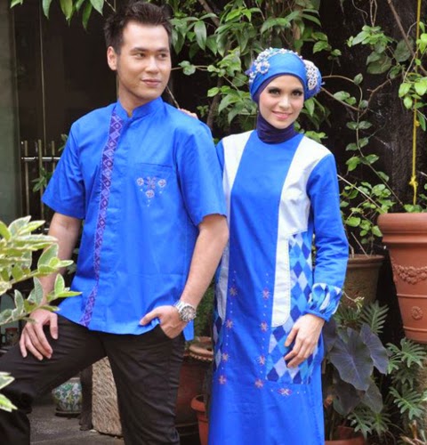 model baju lebaran couple