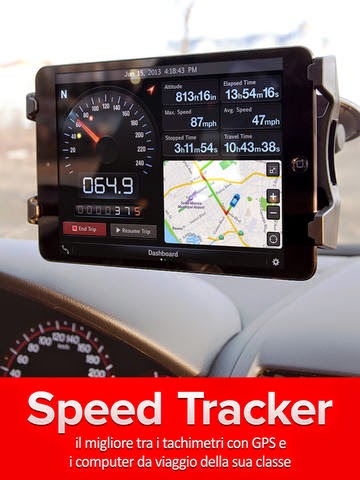 Speed Tracker. Tachimetro GPS, HUD e Computer di bordo + Altimetro