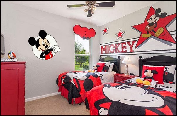wall decor gift ideas Mickey Mouse Bedroom Ideas | 604 x 397