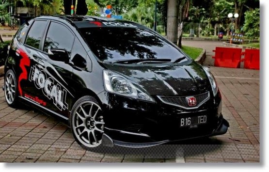 Modifikasi mobil honda jazz vtec sport idsi 2005 2006 2012 