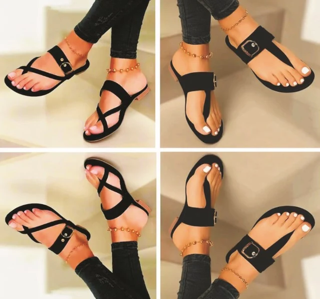Ladies Easy-Wear Comfy Slippers: Casual Classy-Styled Suede Flat Sandals for Naija Women - Fashionable and Trendy Footwear