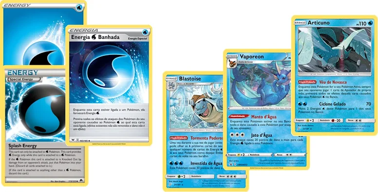 Tipo Água Pokémon TCG