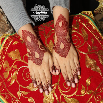 Henna Pernikahan, henna pengantin Inai Pengantin, Mahendi