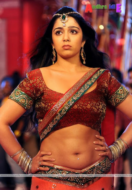 Charmi belly button