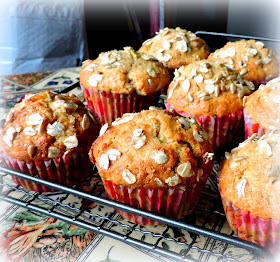 Oat, Apple & Sunflower Seed Muffins