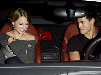 taylor swift and taylor lautner in car. Lautner girl taylor lautner