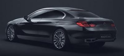 Black BMW Concept Gran Coupe  6 Series 