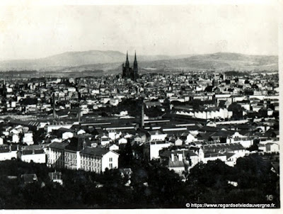 Photo ancienne d'Auvergne : lieux divers.