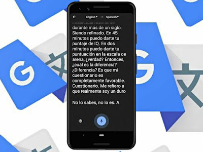 ميزة النسخ الصوتي الفوري في تطبيق الترجمة Google Translate