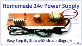 make 24v adapter or DC power supply