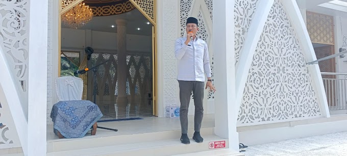 Wakili Bupati, Sekdakab Padang Pariaman Rudy Repenaldi Rilis Resmikan Masjid Nur Rahman Buayan