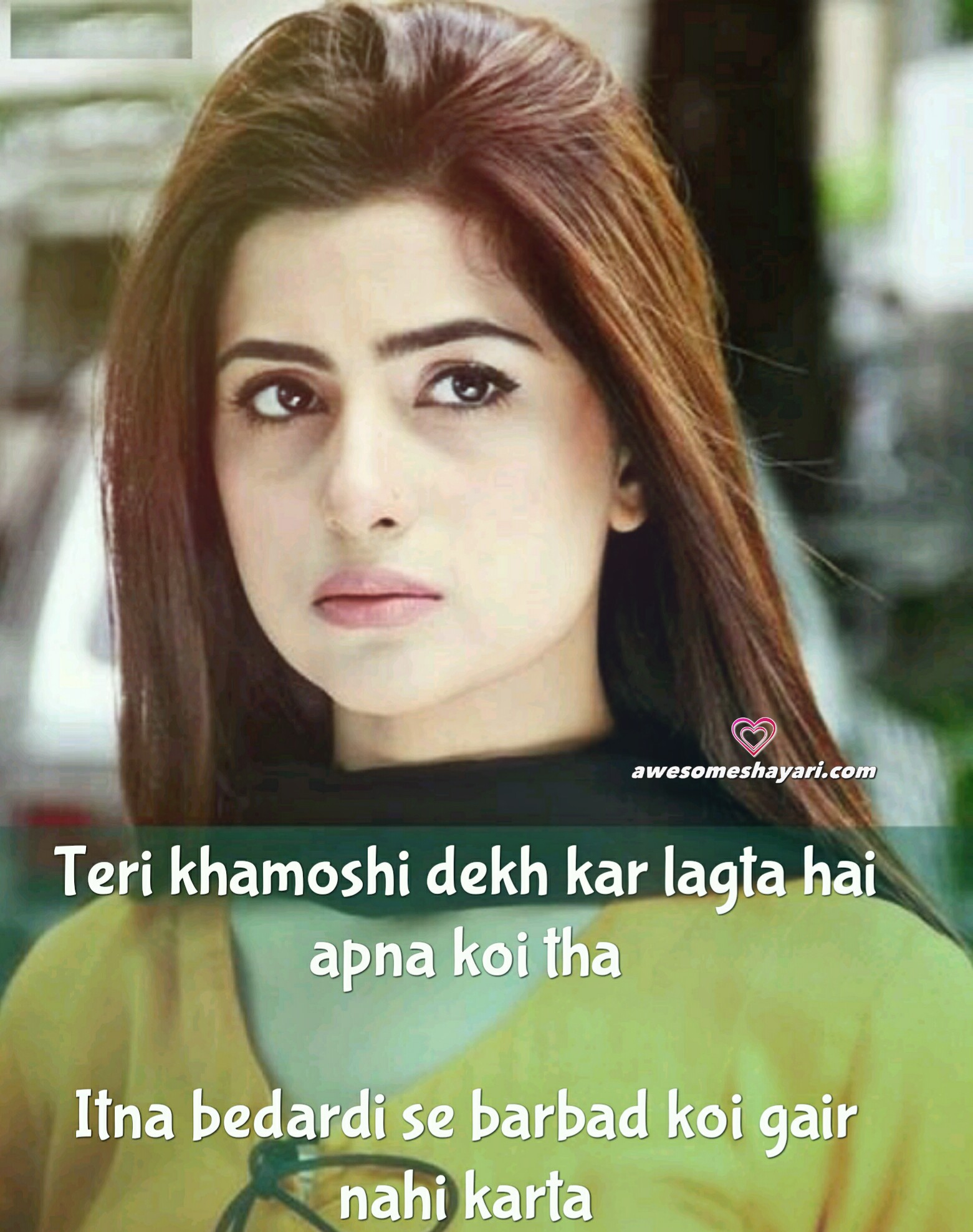 khamoshi shayari, sad dp for girls, girls shayari sad