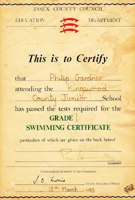 It looks like I saved that certificate from drowning.