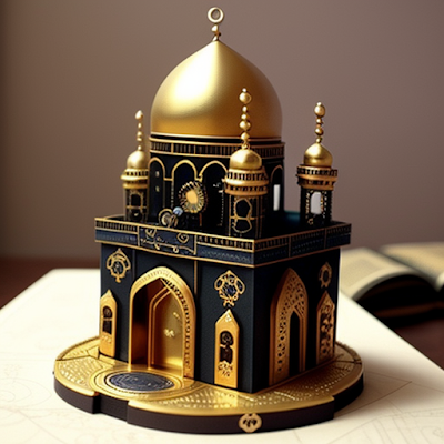 Steampunk Mosque Miniature 3D amazingwallpapersa blogspot com (19)