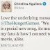 Christina participará en el soundtrack de The Hunger Games con la canción "We Remain"