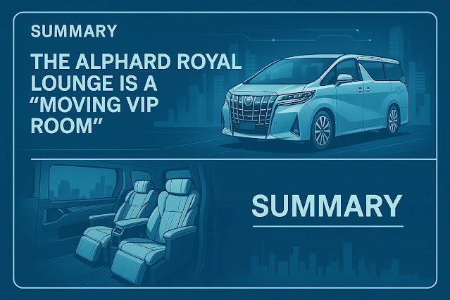 まとめ：アルファード ロイヤルラウンジは“移動するVIPルーム”だった