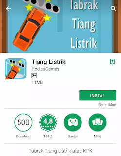 Download Game Tiang Listrik Yang Viral di Google Play Store