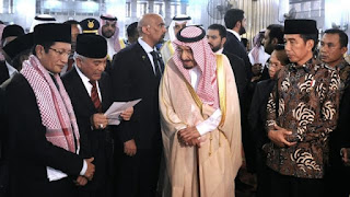 Brigadir Al-Faghm saat Mengawal Raja Salman