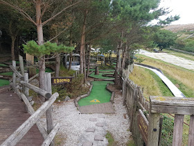 Alpine Adventure Golf course on the Great Orme in Llandudno