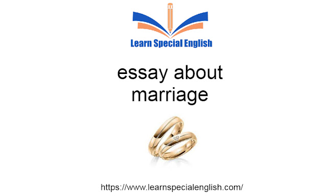 essay about marriage with advice