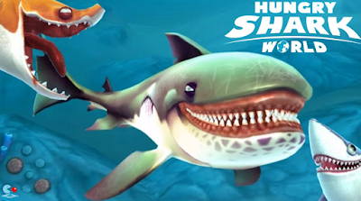 Download Hungry Shark World v1.0.6 Mod Apk + Data