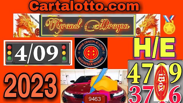 GDL{ VIP H/E} Monday Carta 4/09/2023|Carta Lotto