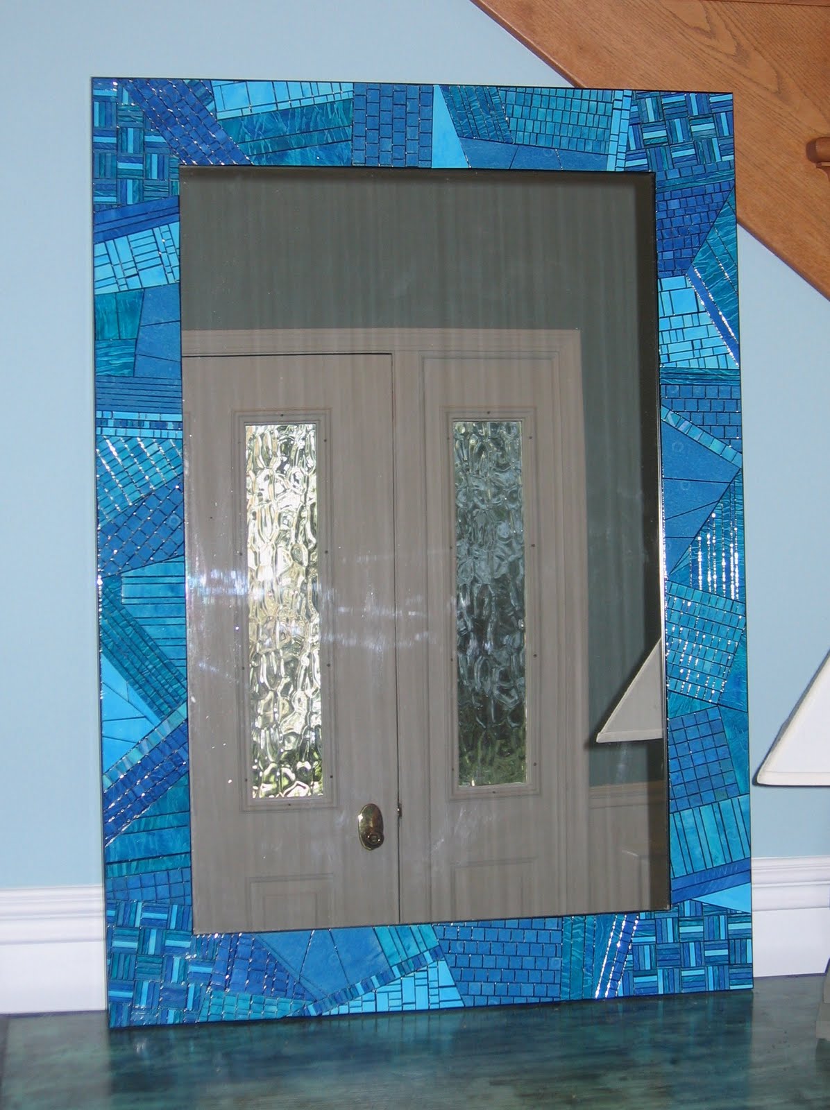 Lorrie Grainger Abdo: Paper Mosaic Mirror Frame - Matt and ...