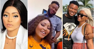 Regina Daniels links up with former lover Somadina Adinma on set