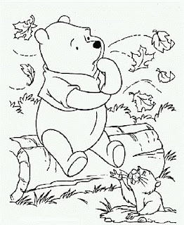 Dibujos de Winnie Pooh para Pintar, parte 6