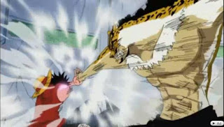 rob lucci vs luffy anime one piece