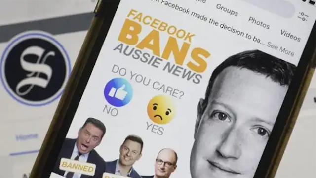 Facebook bans linking news in Australia