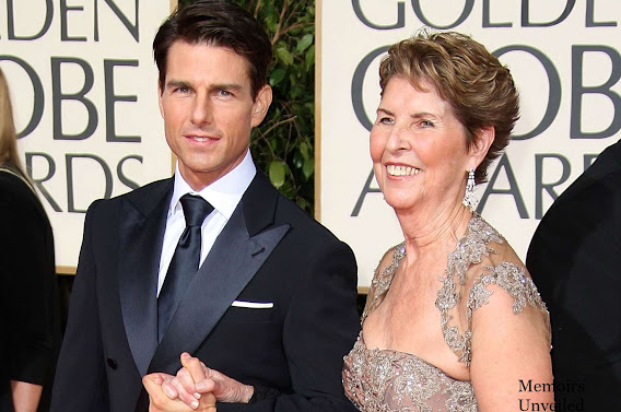 Tom Cruise with his mother Mary Lee Pfeiffer