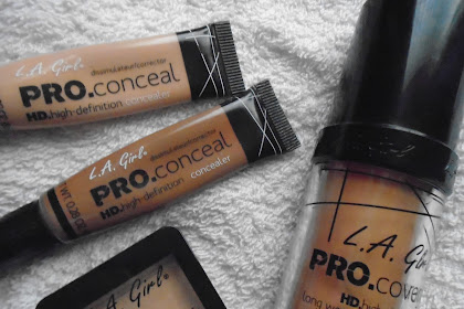 LA Girl Pro Coverage HD Illuminating Foundation Review