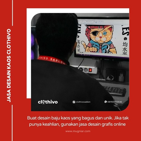 Desain kaos Online