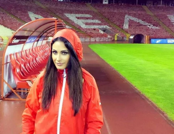 Serbian football Katarina Srećković host so beautiful that she almost lost her 'dream job'