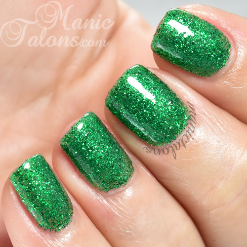 Daisy Duo Gel Polish Emerald Quartz Swatch