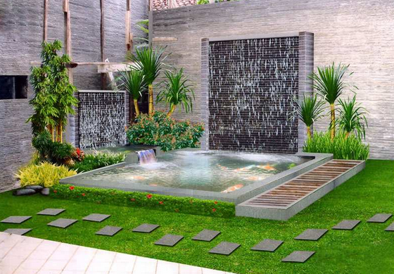 Desain Taman Minimalis modern