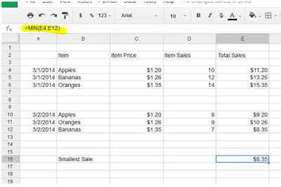 Google Sheet Top Functions and explanation how to use those