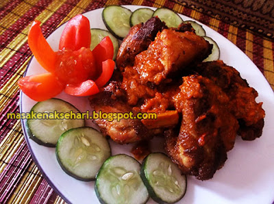  Resep  Ayam  Bakar Spesial Pedas  Bumbu  Rujak 