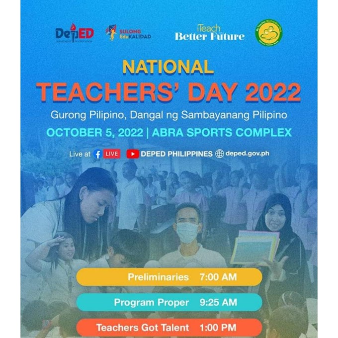 DepEd Memorandum on 2022 National Teachers Month (Read and Download Here!)