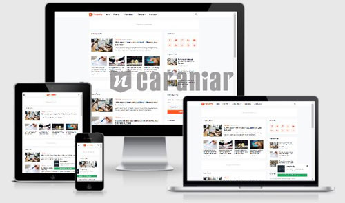 Template Blogger SEO Responsive Ringan Untuk Blog Tutorial