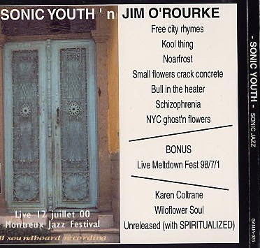 Sonic Youth: Sonic Jazz.