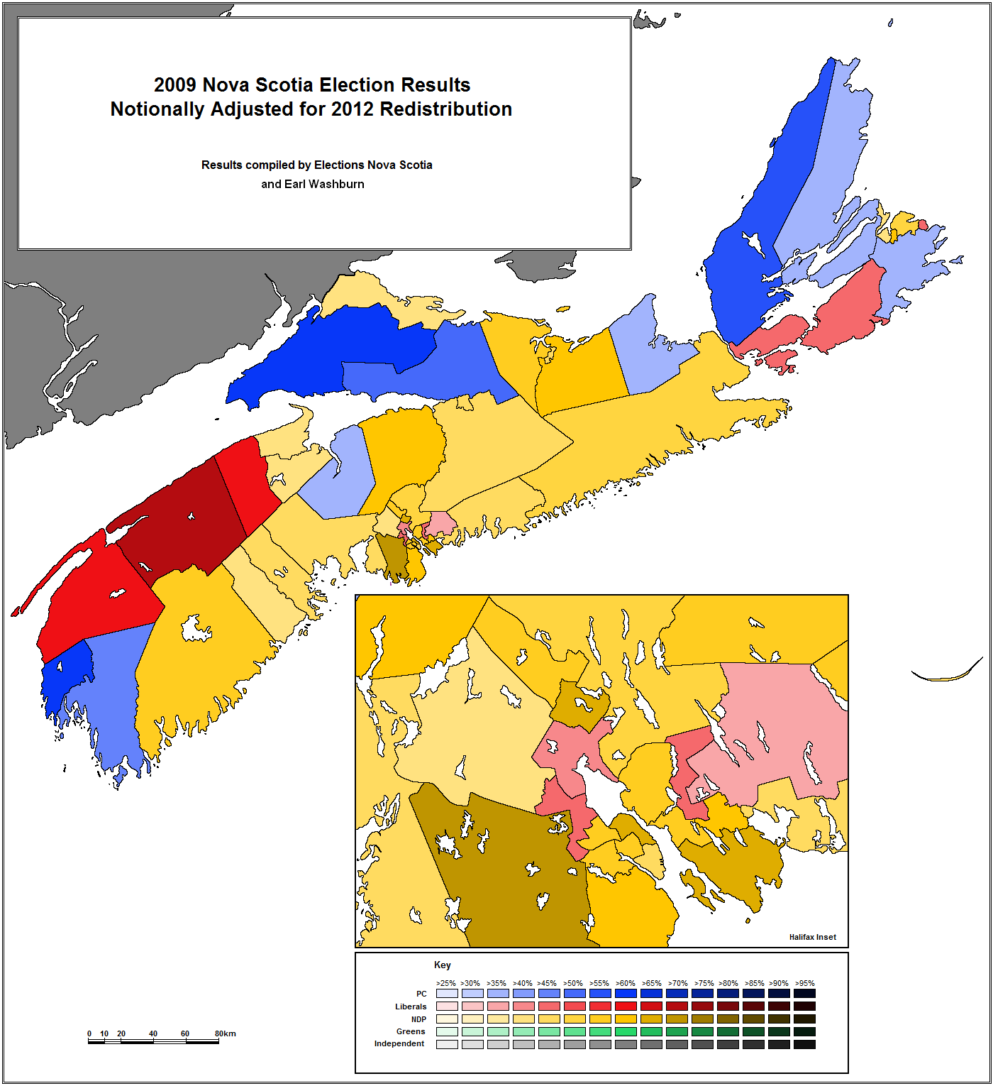 Canadian Election Atlas: 2013 Nova Scotia election: A look ...