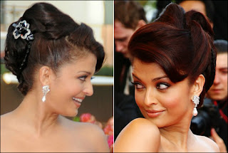 Actress Aishwarya Rai Bachchan Hairstyle Picture gallery