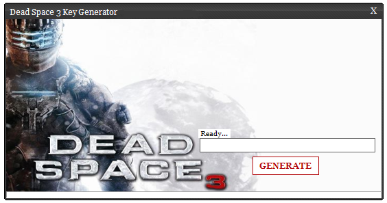 Dead Space 3 Key Generator