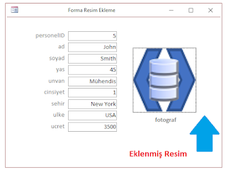 forma resim ekleme