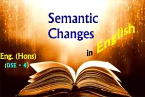 Semantic Changes in English Language