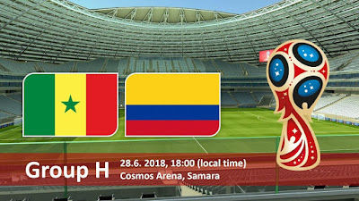 Live Streaming Senegal vs Colombia Piala Dunia 28.6.2018